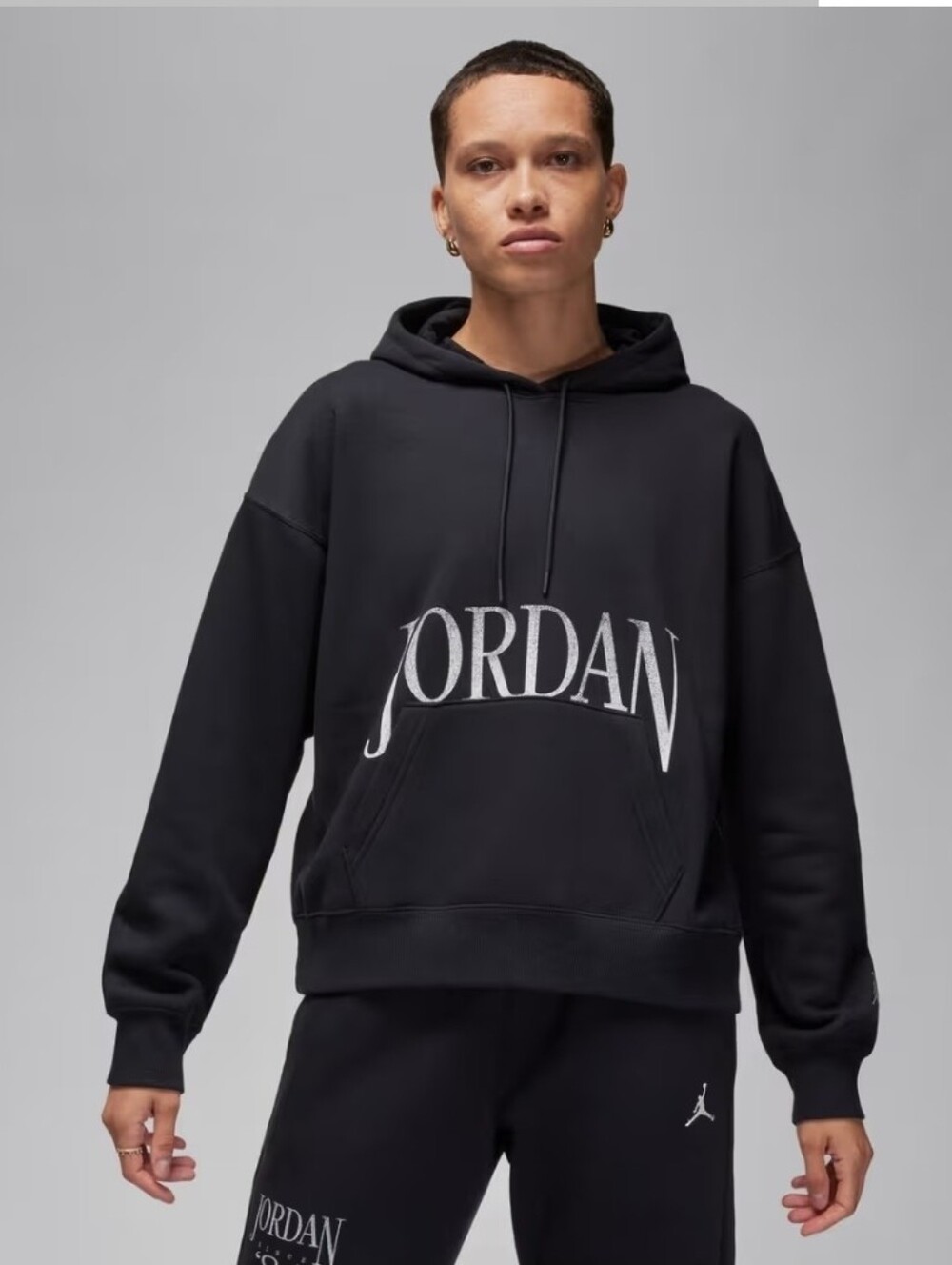 NWOT Jordan Brooklyn Fleece Wmns Pullover Hoodie Size L
